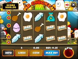 Mr. Chicken Slots hero image